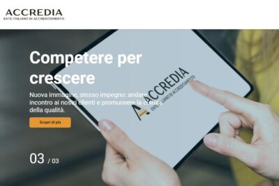 Certificazione: “Accredia rinnova il sito e il logo puntando su equilibrio e crescita”